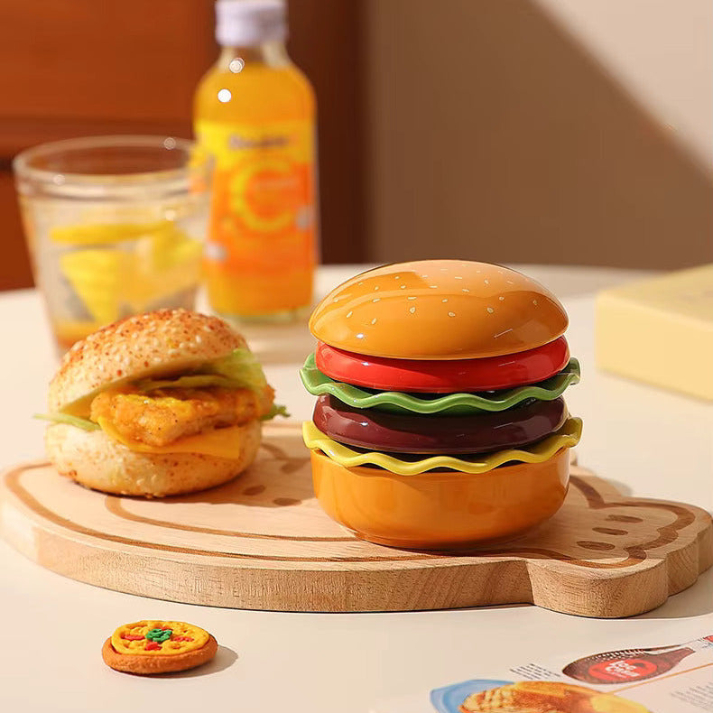 Mini 3D Burger Plates